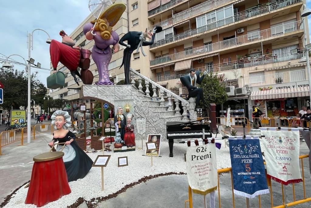 Ferienwohnung Estupendo Apartamento En El Grao Gandía Exterior foto